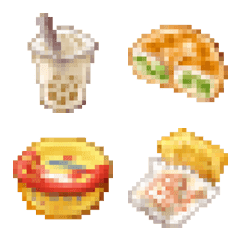 Pixel style Taiwan Food Part.1