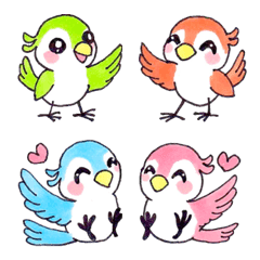 Cute bird Emoji