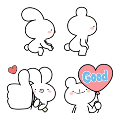 Every day love Usakkuma emoji 2