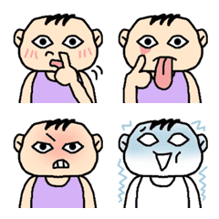 Goth cute.boy.Emoji.8