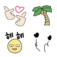 Korean girl emojis 2