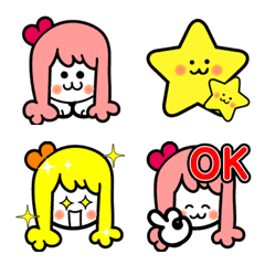 なないろちゃん★絵文字