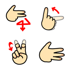 Sign language's emoji 2