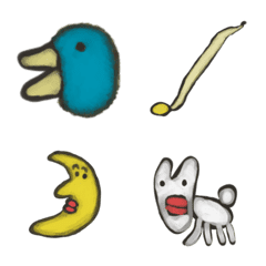strange kawaii animal Emoji