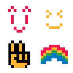 Nostalgic Dot Picture Emoji