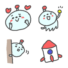 Cute Aliens Emoji!!