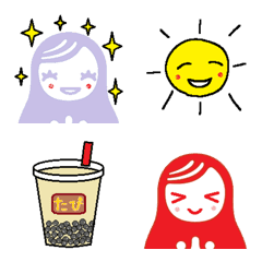 Daily LAB Rin life with Emoji.
