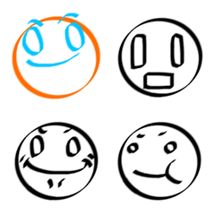 KUROMARU Simple Emoji