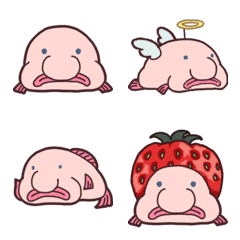 Fishy blobfish Emoji