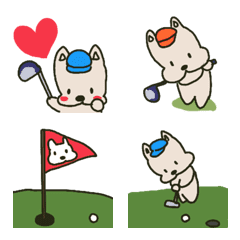 animal golf Emoji ver2