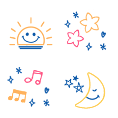 Simple  kawaii Smile Emoji