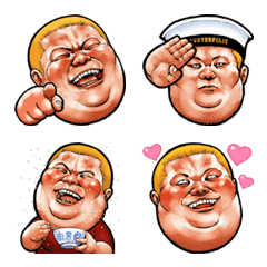 Meat baron fat rock Emoji