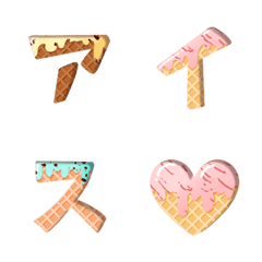 Cute! Ice Cream Emoji