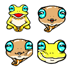 Kiiro-frog and Tadpole