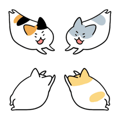 Stick together cat.Emoji4