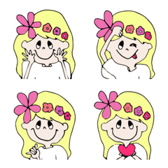 little travelers "Annie" emoji