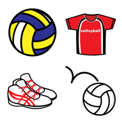 use volleyball emoji