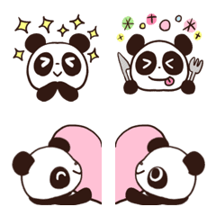 Little panda emoji 