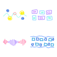 cute lines emoji