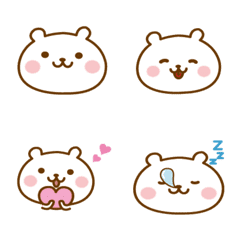 Cute bear Emoji vol.1