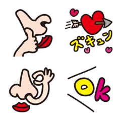 Emoji from the nose Mata graffiti