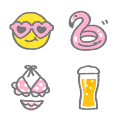 summer cute emoji