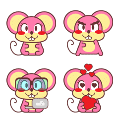 Mousemoji - Blossom and Cheesy