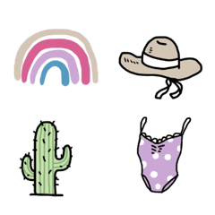 summer girl emoji
