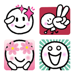 Emoji[Simple circle character]