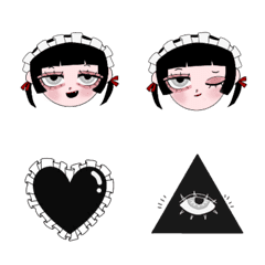 Gothic girls Emoji