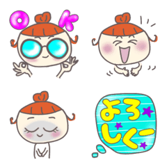 Everyday use cute emoji by okayu
