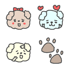 Cute Cute dogs Emoji!!