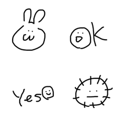 Doodle Emoji -Smile- 