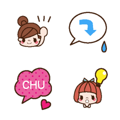 Ufufu speech bubble Emoji