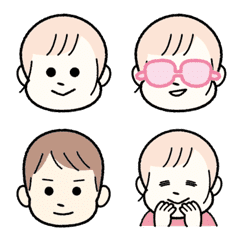 Children face Emoji