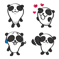 Slim panda Emoji