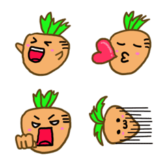 Carrot Boy Emoji