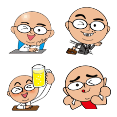 A bald salaryman