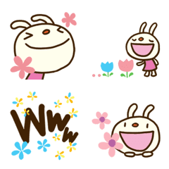 Forecast rabbit 5 Flower Emoji