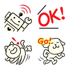 Everybody Friend.Simple emoji version 2.