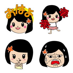 Emoji Maple girl