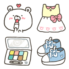 GOOD bear's fashion book emoji