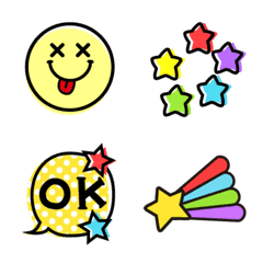 Colorful emoji !!