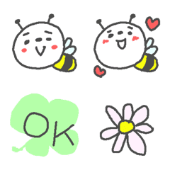 Cute Honey bee Emoji!