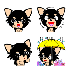 Emoji of the people who like Chihuahua. 