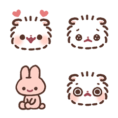 Pomeranian Shiratama Emoji Line Emoji Line Store