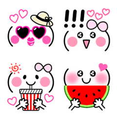 Cute expressions ver.4 – LINE Emoji | LINE STORE