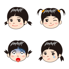 Emoji girl  "haru-chan"