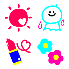 vivid color Emoji