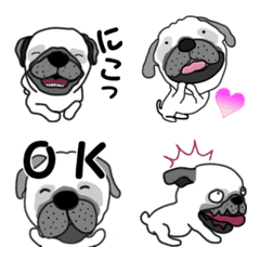 Pug Dog Emoji2